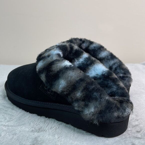 UGG CLUGGETTE LEOPARD SLIPPERS - Picture 9 of 10